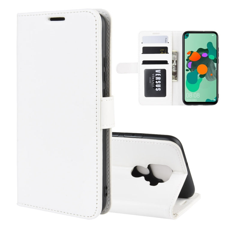 R64 Texture Single Fold Horizontal Flip Leather Case for Huawei Mate 30 Lite / Nova 5i Pro, with Holder & Card Slots & Wallet