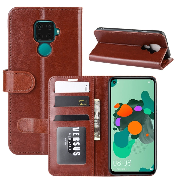 R64 Texture Single Fold Horizontal Flip Leather Case for Huawei Mate 30 Lite / Nova 5i Pro, with Holder & Card Slots & Wallet