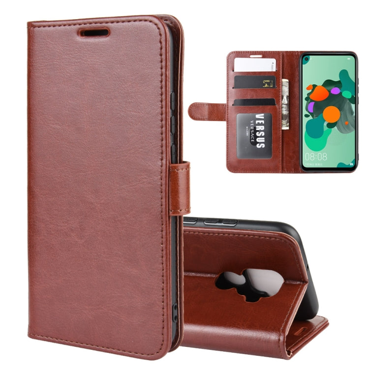 R64 Texture Single Fold Horizontal Flip Leather Case for Huawei Mate 30 Lite / Nova 5i Pro, with Holder & Card Slots & Wallet