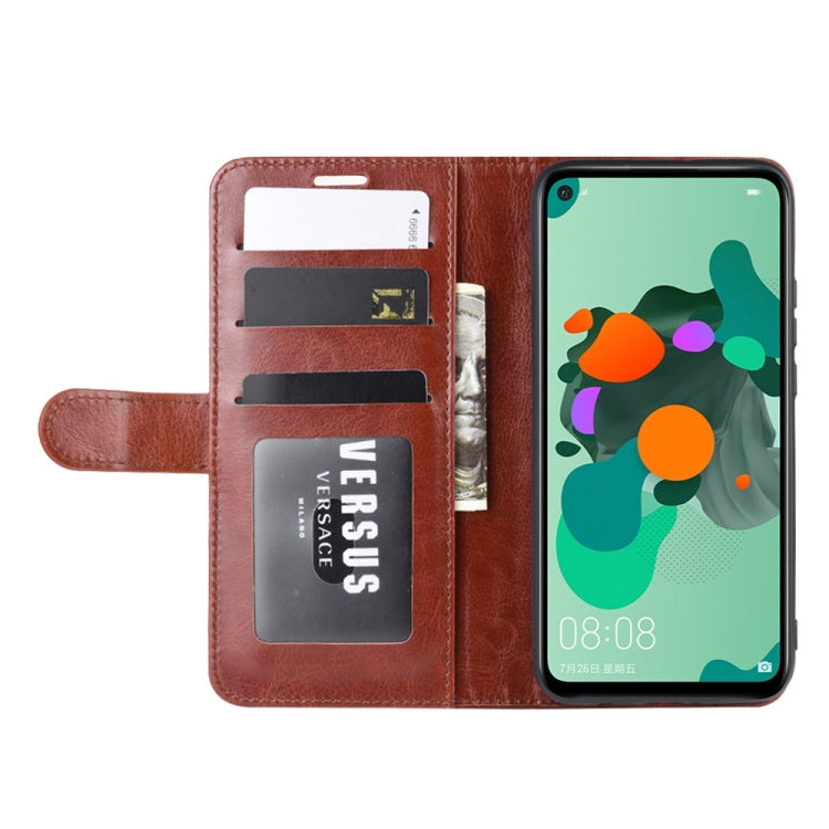 R64 Texture Single Fold Horizontal Flip Leather Case for Huawei Mate 30 Lite / Nova 5i Pro, with Holder & Card Slots & Wallet