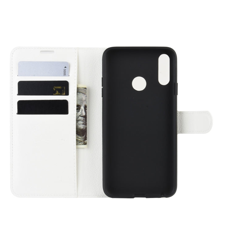 Litchi Texture Horizontal Flip Leather Case for LG W10, with Wallet & Holder & Card Slots