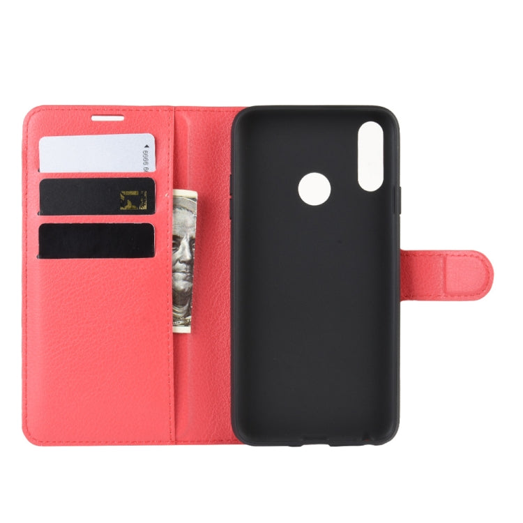 Litchi Texture Horizontal Flip Leather Case for LG W10, with Wallet & Holder & Card Slots