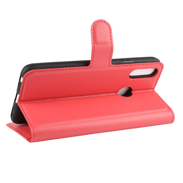 Litchi Texture Horizontal Flip Leather Case for LG W10, with Wallet & Holder & Card Slots