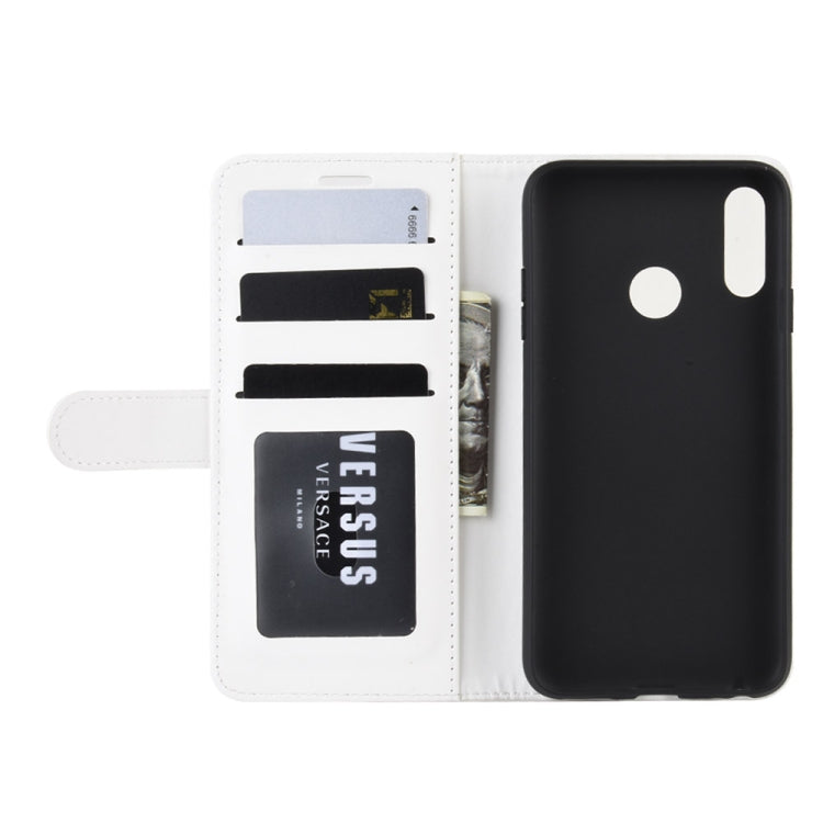 R64 Texture Single Fold Horizontal Flip Leather Case for LG W10, with Holder & Card Slots & Wallet