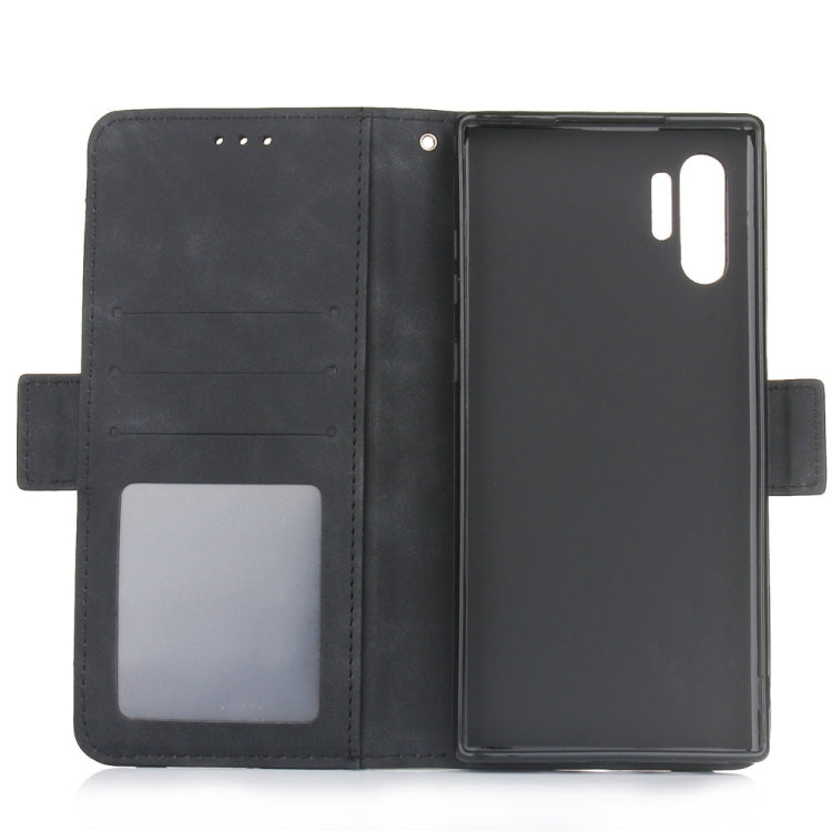 Wallet Style Skin Feel Calf Pattern Leather Case For Samsung Galaxy Note10+ / Note10+ 5G ,with Separate Card Slot