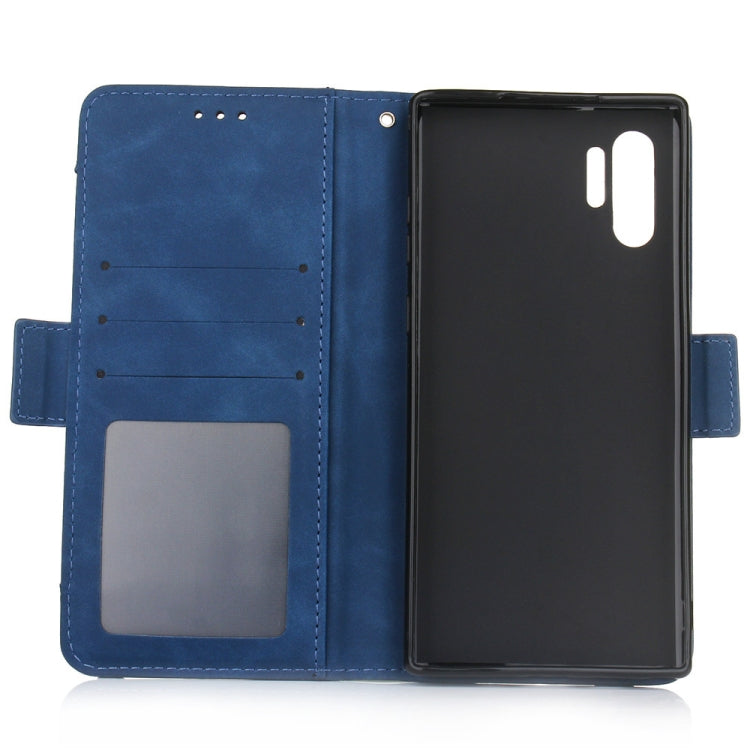 Wallet Style Skin Feel Calf Pattern Leather Case For Samsung Galaxy Note10+ / Note10+ 5G ,with Separate Card Slot