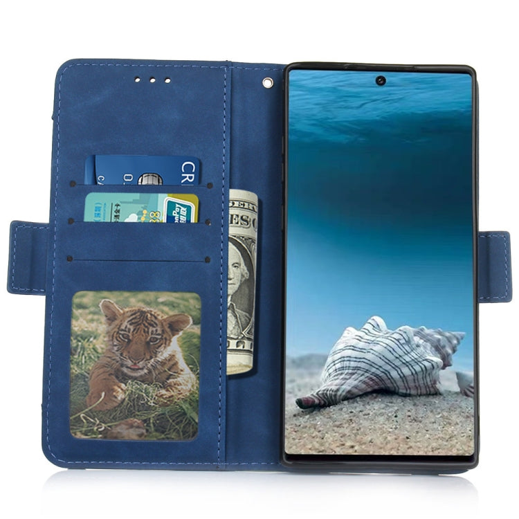 Wallet Style Skin Feel Calf Pattern Leather Case For Samsung Galaxy Note10+ / Note10+ 5G ,with Separate Card Slot