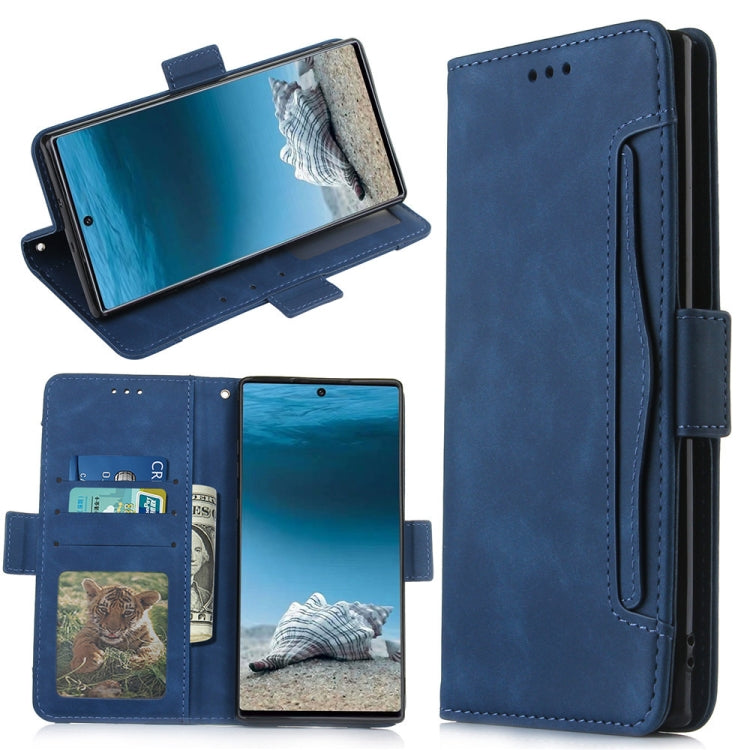 Wallet Style Skin Feel Calf Pattern Leather Case For Samsung Galaxy Note10+ / Note10+ 5G ,with Separate Card Slot