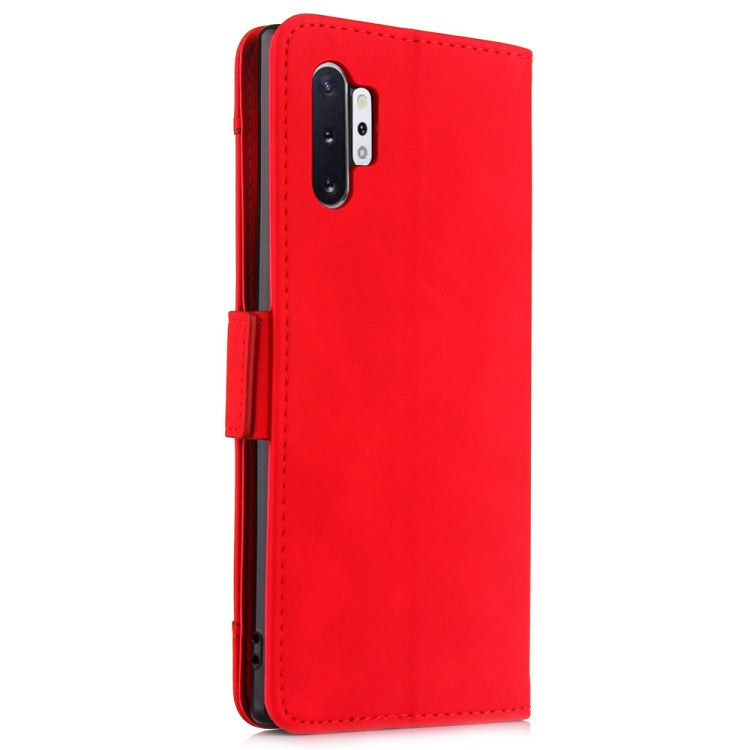 Wallet Style Skin Feel Calf Pattern Leather Case For Samsung Galaxy Note10+ / Note10+ 5G ,with Separate Card Slot