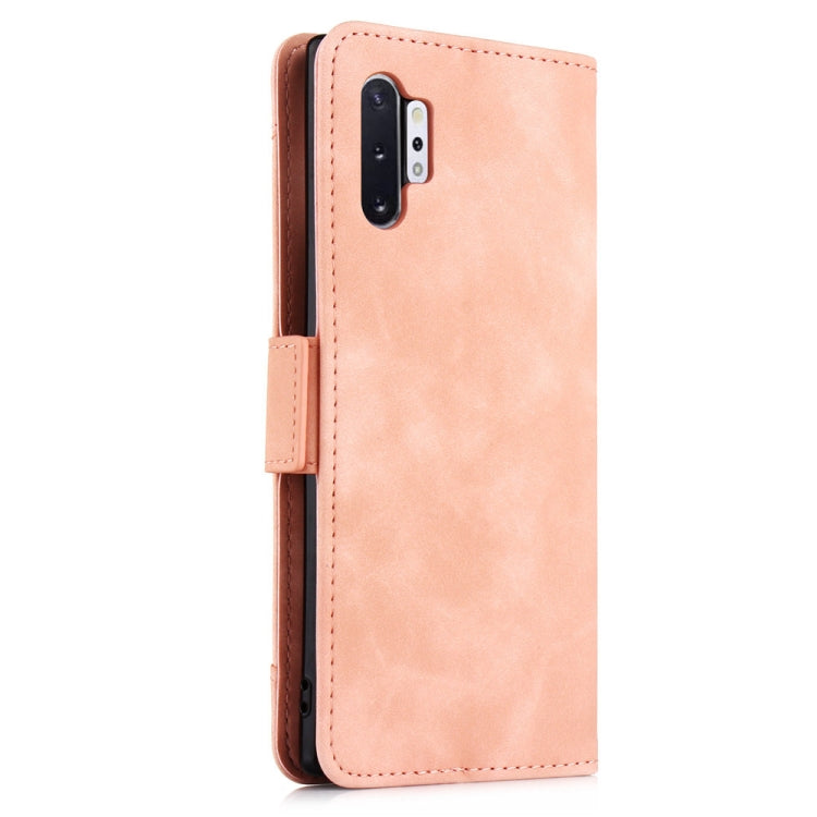 Wallet Style Skin Feel Calf Pattern Leather Case For Samsung Galaxy Note10+ / Note10+ 5G ,with Separate Card Slot