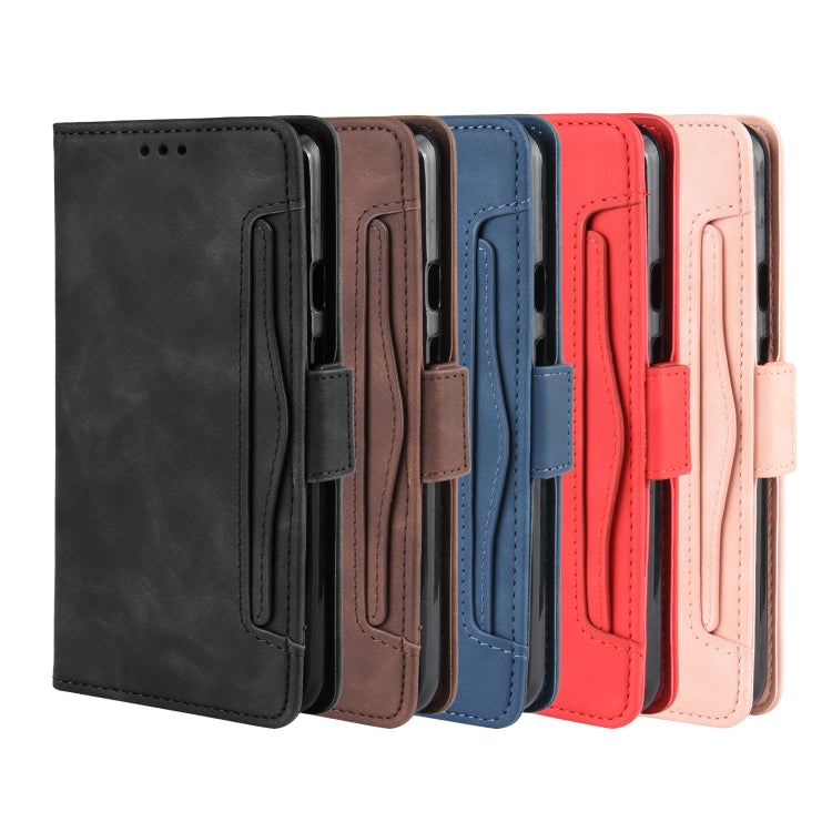 Wallet Style Skin Feel Calf Pattern Leather Case For Google Pixel 3a ,with Separate Card Slot