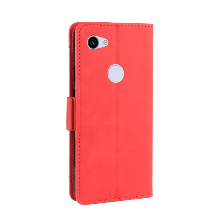 Wallet Style Skin Feel Calf Pattern Leather Case For Google Pixel 3a ,with Separate Card Slot