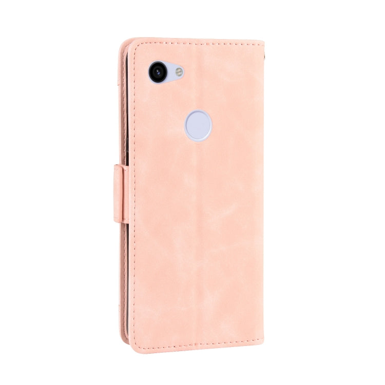 Wallet Style Skin Feel Calf Pattern Leather Case For Google Pixel 3a ,with Separate Card Slot