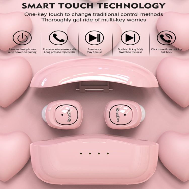 OneDer W13 True Wireless Stereo Earphone Realteck 5.0 Bluetooth Chipset 450mah Charging Box TWS Earbuds