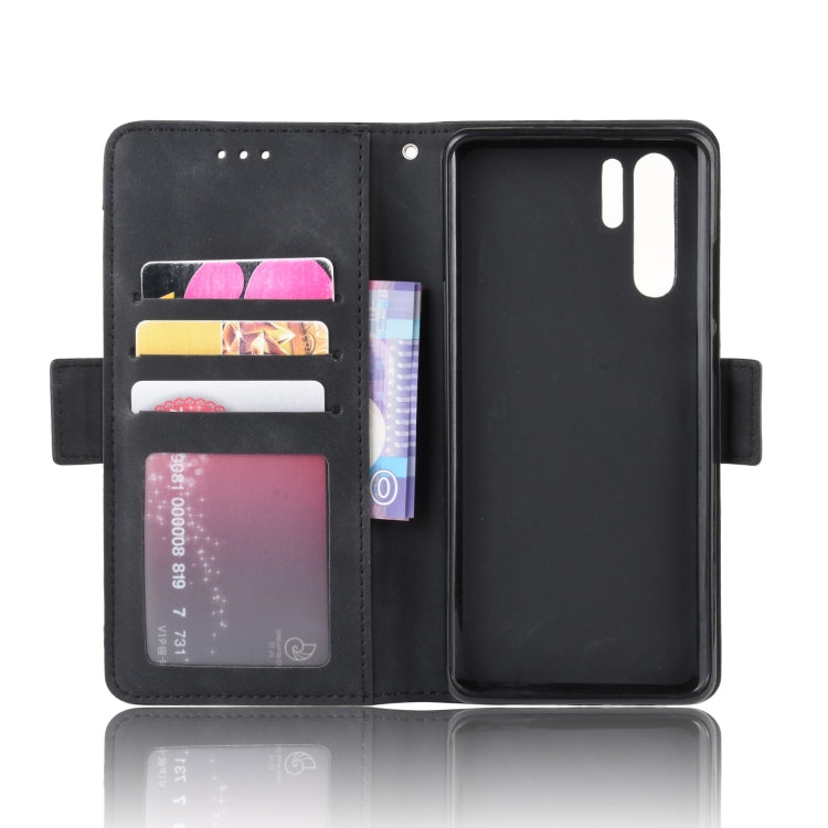 Wallet Style Skin Feel Calf Pattern Leather Case For Huawei P30 Pro,with Separate Card Slot