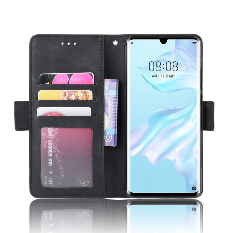 Wallet Style Skin Feel Calf Pattern Leather Case For Huawei P30 Pro,with Separate Card Slot