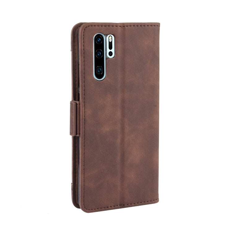 Wallet Style Skin Feel Calf Pattern Leather Case For Huawei P30 Pro,with Separate Card Slot