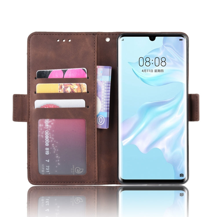 Wallet Style Skin Feel Calf Pattern Leather Case For Huawei P30 Pro,with Separate Card Slot