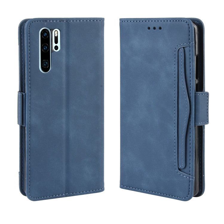 Wallet Style Skin Feel Calf Pattern Leather Case For Huawei P30 Pro,with Separate Card Slot