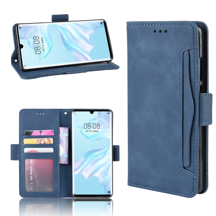 Wallet Style Skin Feel Calf Pattern Leather Case For Huawei P30 Pro,with Separate Card Slot