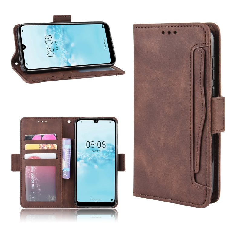 Wallet Style Skin Feel Calf Pattern Leather Case For Huawei Y5 (2019) / Honor 8S ,with Separate Card Slot