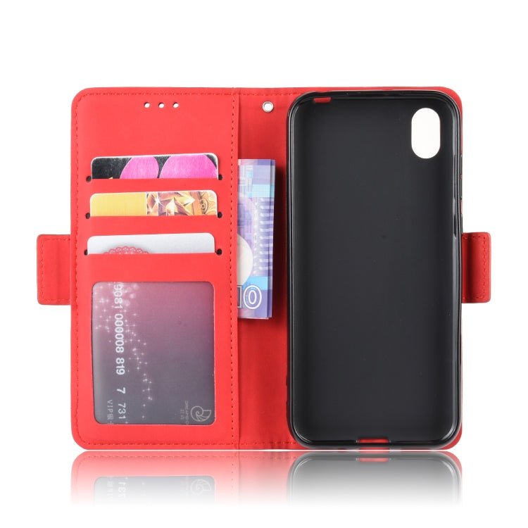 Wallet Style Skin Feel Calf Pattern Leather Case For Huawei Y5 (2019) / Honor 8S ,with Separate Card Slot