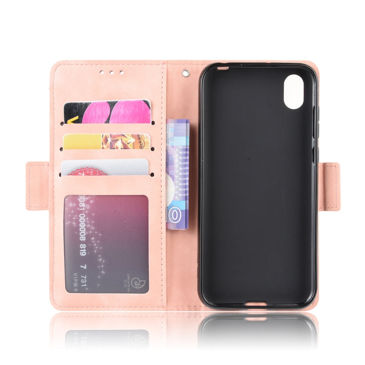 Wallet Style Skin Feel Calf Pattern Leather Case For Huawei Y5 (2019) / Honor 8S ,with Separate Card Slot