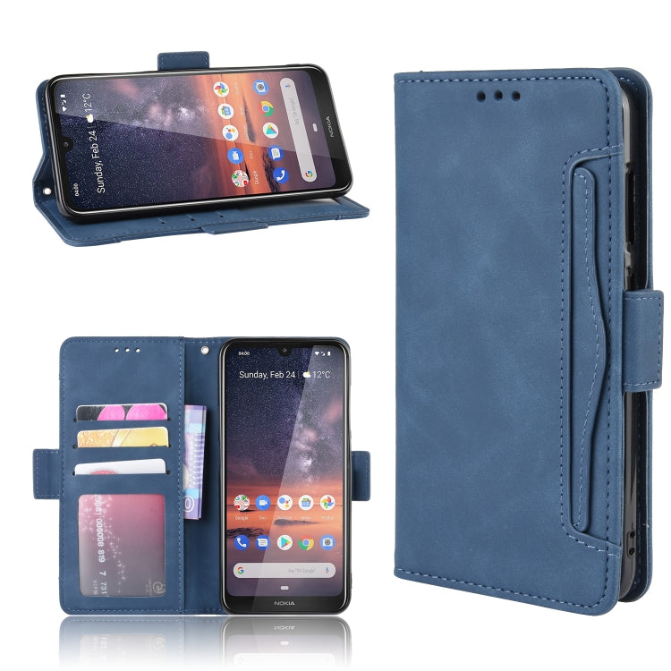 Wallet Style Skin Feel Calf Pattern Leather Case For Nokia 3.2,with Separate Card Slot
