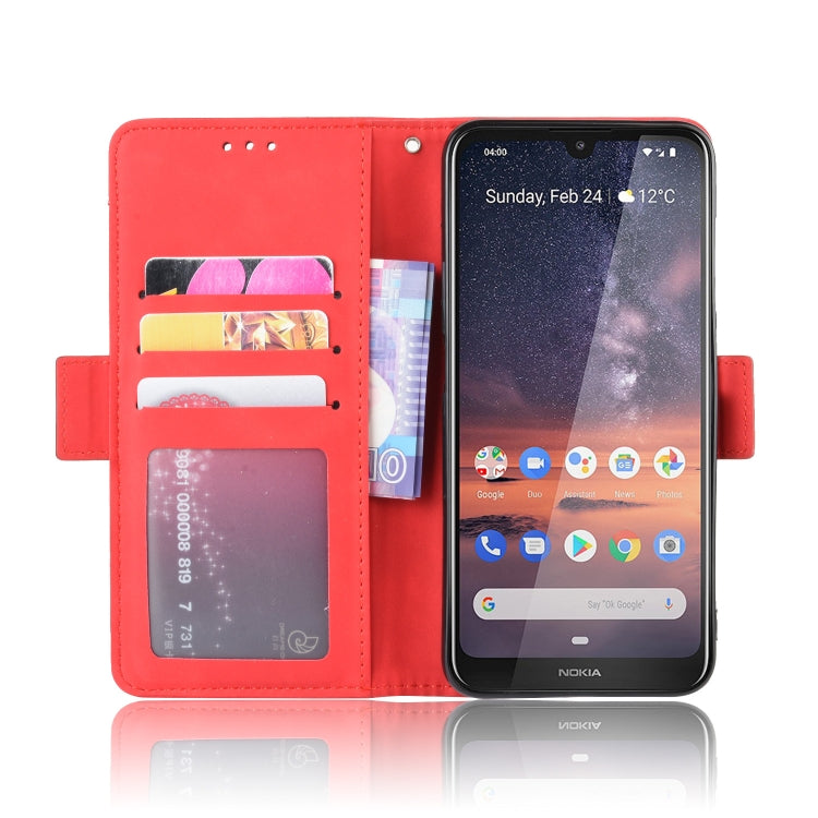 Wallet Style Skin Feel Calf Pattern Leather Case For Nokia 3.2,with Separate Card Slot