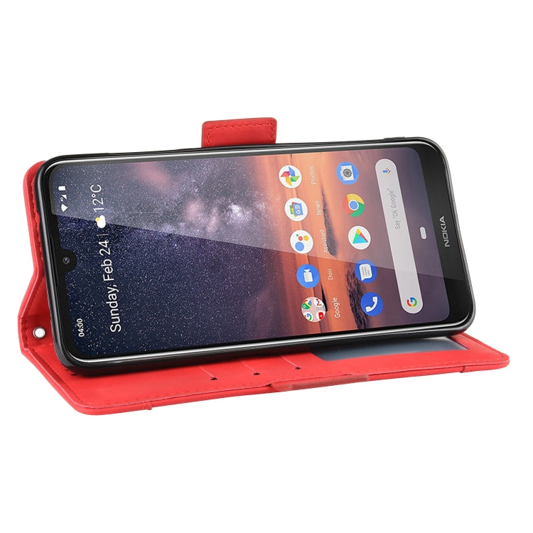 Wallet Style Skin Feel Calf Pattern Leather Case For Nokia 3.2,with Separate Card Slot