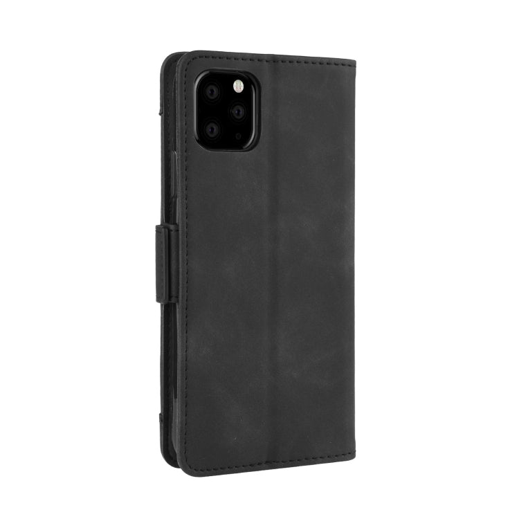 For iPhone 11 Pro Wallet Style Skin Feel Calf Pattern Leather Case ,with Separate Card Slot