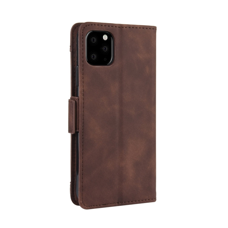 For iPhone 11 Pro Wallet Style Skin Feel Calf Pattern Leather Case ,with Separate Card Slot