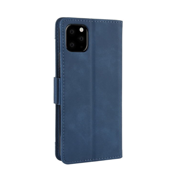 For iPhone 11 Pro Wallet Style Skin Feel Calf Pattern Leather Case ,with Separate Card Slot