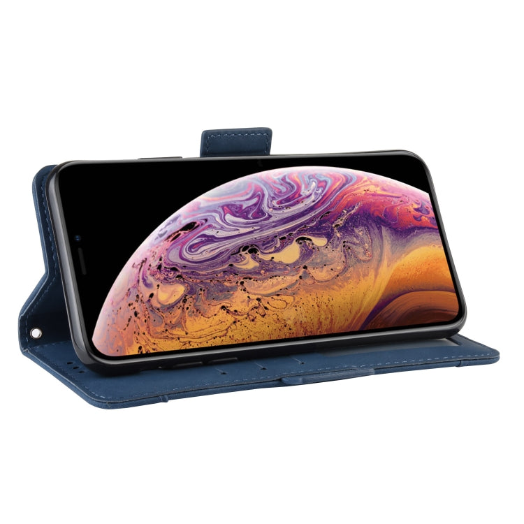 For iPhone 11 Pro Wallet Style Skin Feel Calf Pattern Leather Case ,with Separate Card Slot