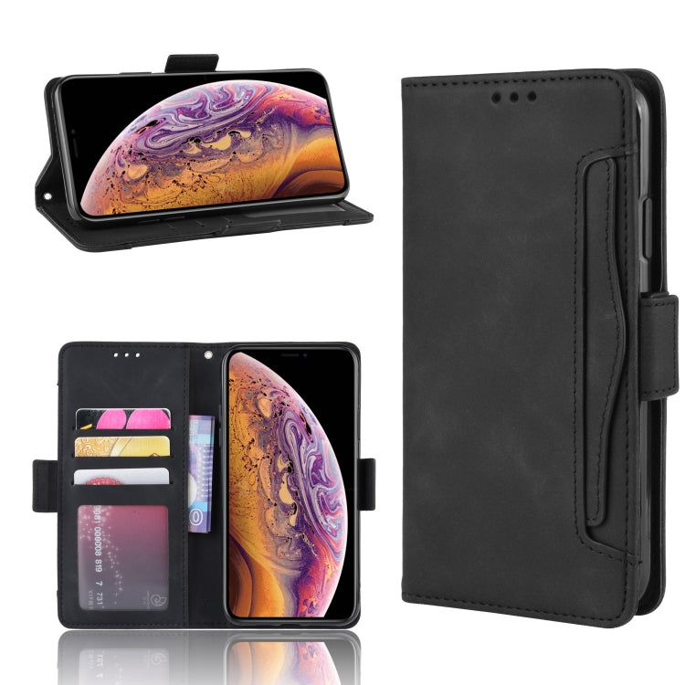For iPhone 11 Wallet Style Skin Feel Calf Pattern Leather Case, with Separate Card Slot