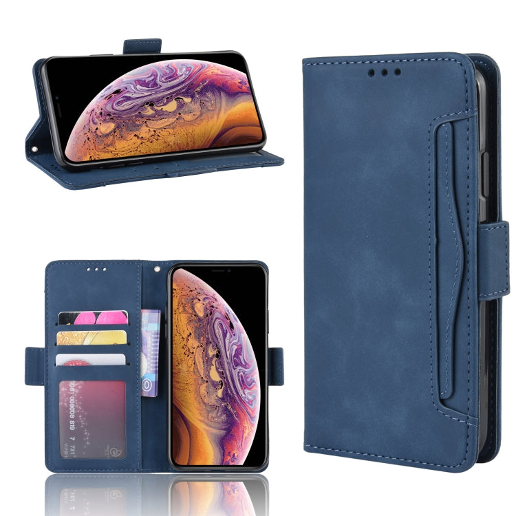 For iPhone 11 Wallet Style Skin Feel Calf Pattern Leather Case, with Separate Card Slot