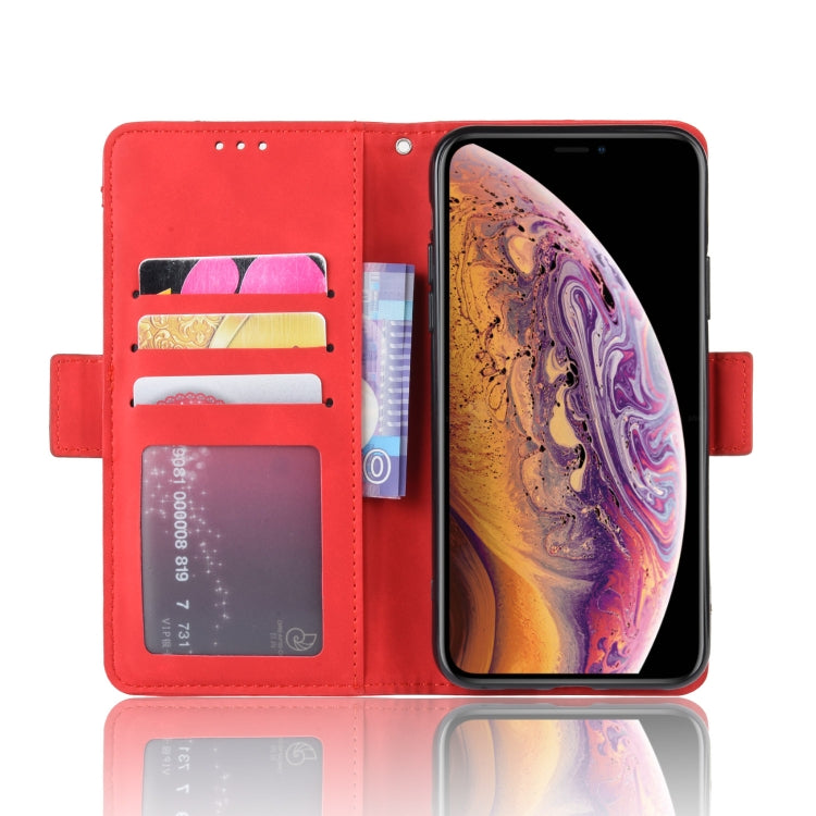 For iPhone 11 Wallet Style Skin Feel Calf Pattern Leather Case, with Separate Card Slot