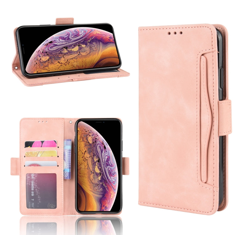 For iPhone 11 Wallet Style Skin Feel Calf Pattern Leather Case, with Separate Card Slot