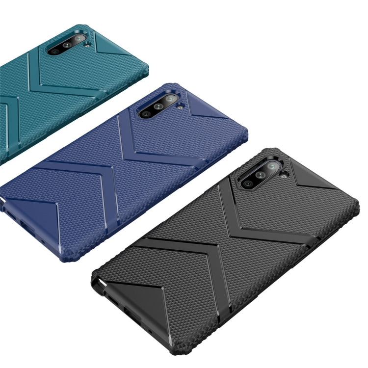 Diamond Shield TPU Drop Protection Case for Galaxy Note 10(Navy Blue)