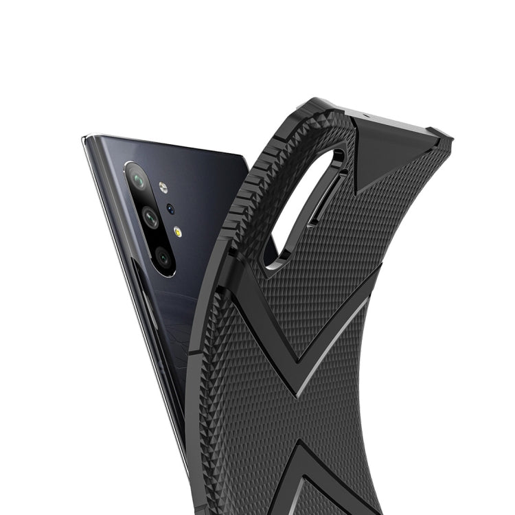 Diamond Shield TPU Drop Protection Case for Galaxy Note 10+(Black)