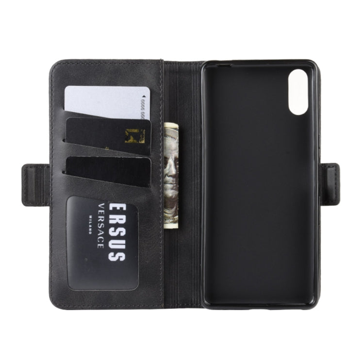 Wallet Stand Leather Cell Phone Case for Sony Xperia L3ï¼Œwith Wallet & Holder & Card Slots