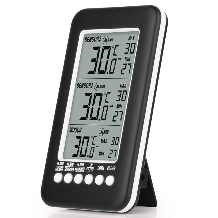 FT3315RF Multifunction Weather Station Wireless Indoor Outdoor Thermometer Hygrometer Digital Alarm Clock Barometer Forecast Meter