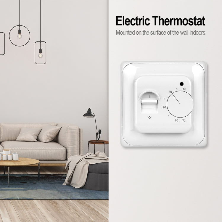 V719H Electric Floor Heating Room Thermostat Indoor Warming Temperature 220V 16A Controller Sensor Programmable Universal
