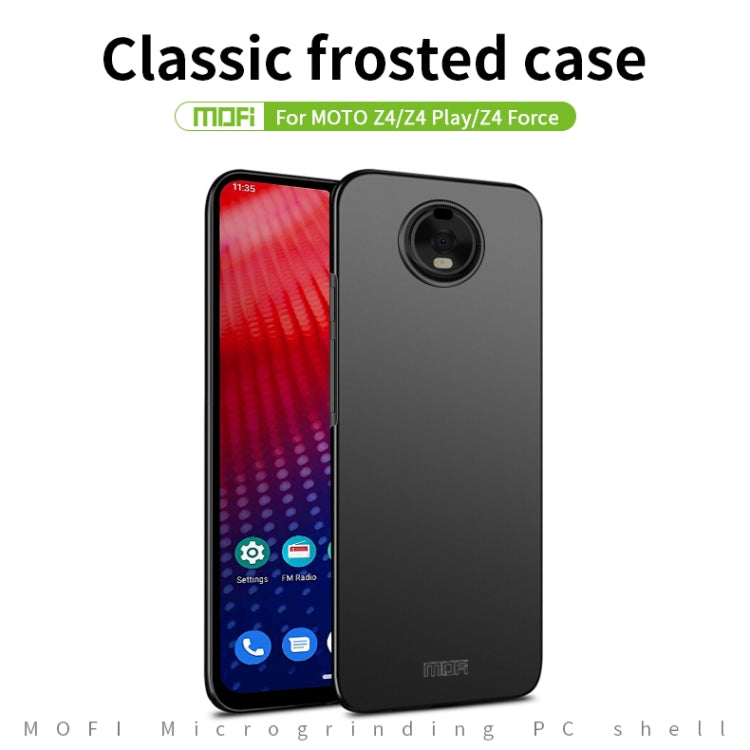 MOFI Frosted PC Ultra-thin Hard Case for MOTO Z4 / Z4 PLay / Z4 Force