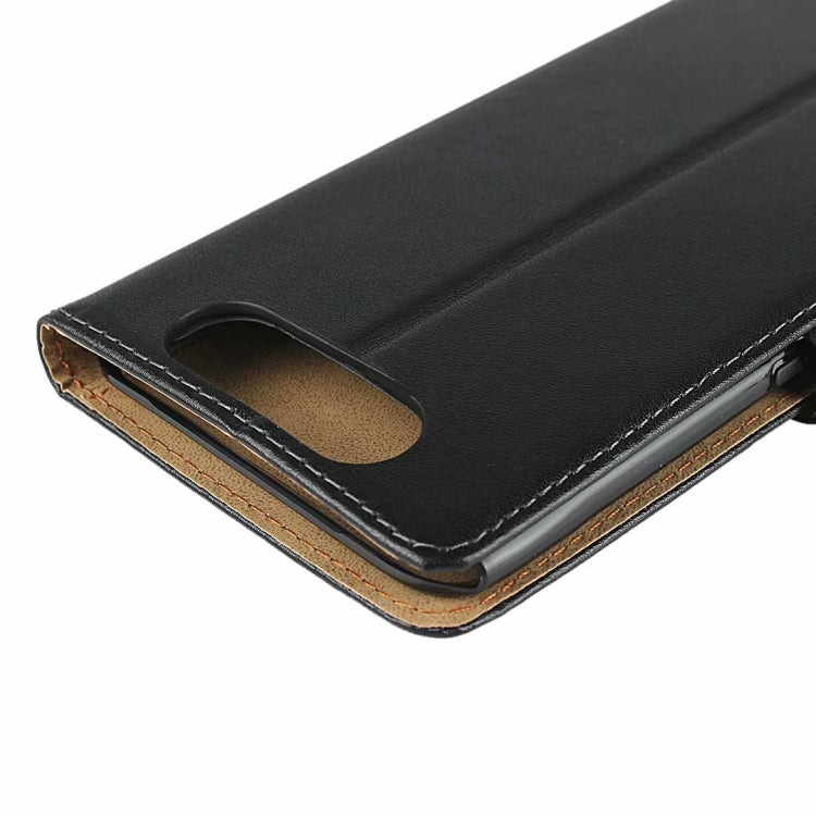 Horizontal Flip Leather Case for Galaxy A80 / A90, with Magnetic Buckle & Holder & Card Slot & Wallet(Black)