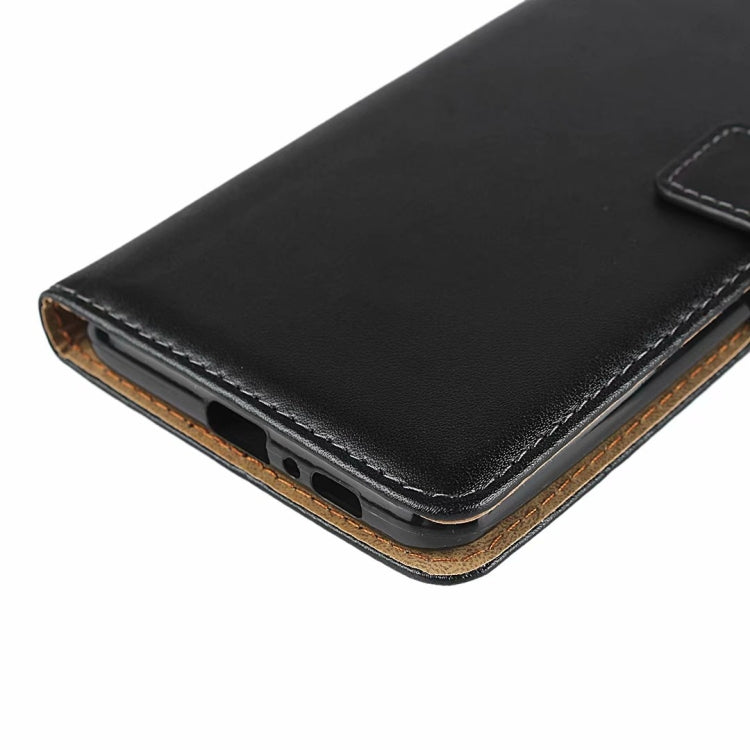 Horizontal Flip Leather Case for Galaxy A80 / A90, with Magnetic Buckle & Holder & Card Slot & Wallet(Black)