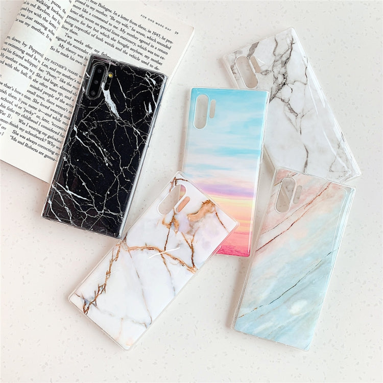 TPU Smooth Marbled IMD Mobile Phone Case for Galaxy Note 10+