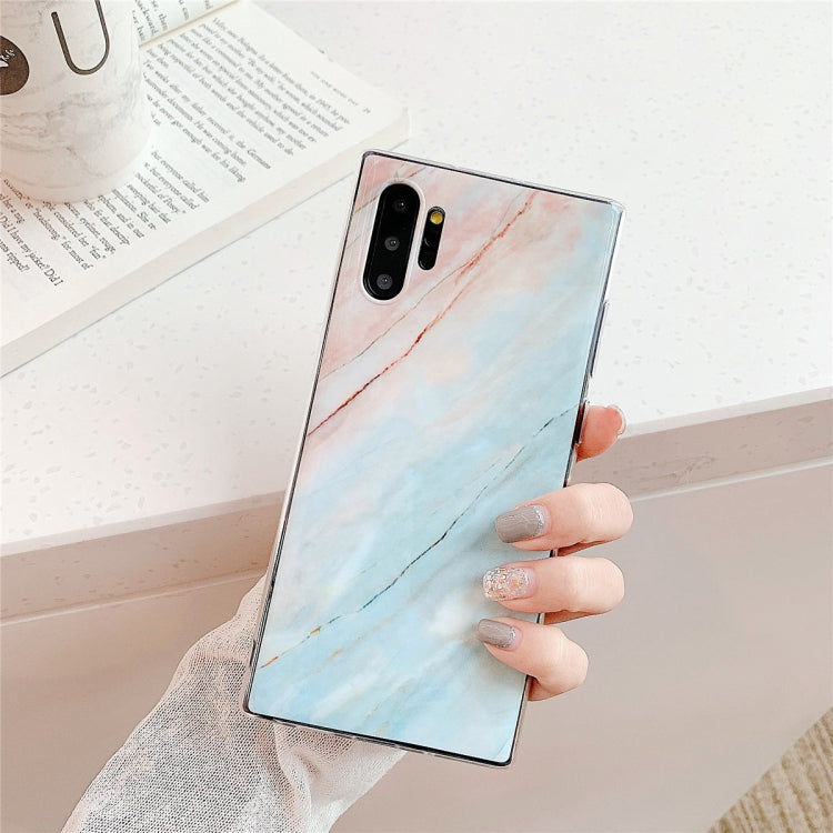 TPU Smooth Marbled IMD Mobile Phone Case for Galaxy Note 10+