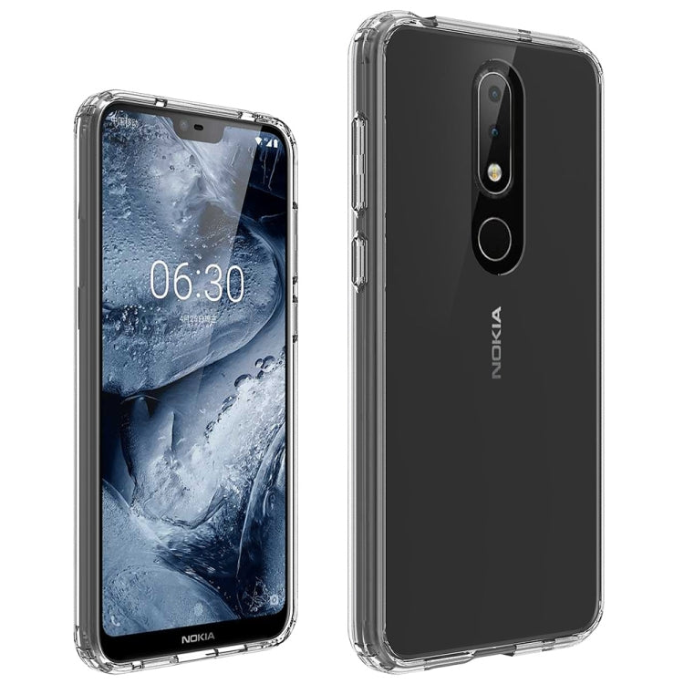 Scratchproof TPU + Acrylic Protective Case for Nokia 6.1 Plus