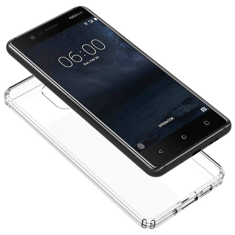 Scratchproof TPU + Acrylic Protective Case for Nokia 3.1